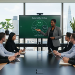 sustainable business meeting