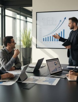 business growth meeting