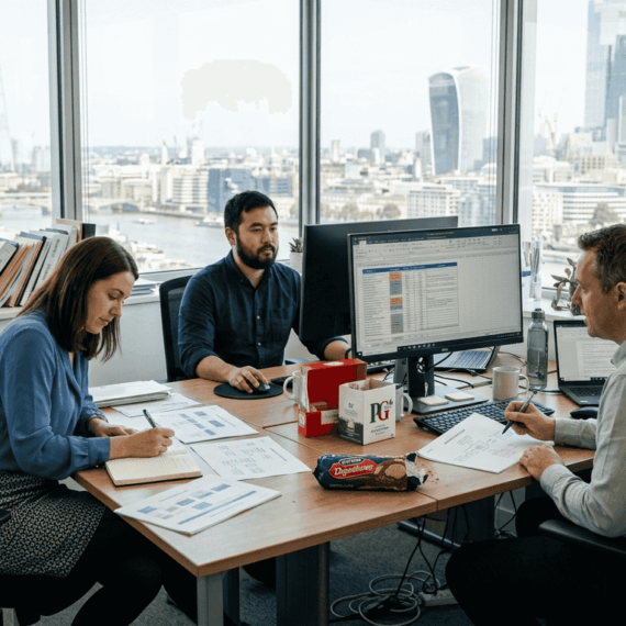 SME team working on process automation