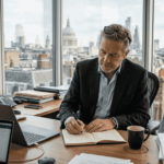 Consultant planning UK lead generation workflow