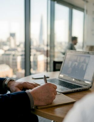 Group discussion about B2B influencer strategy